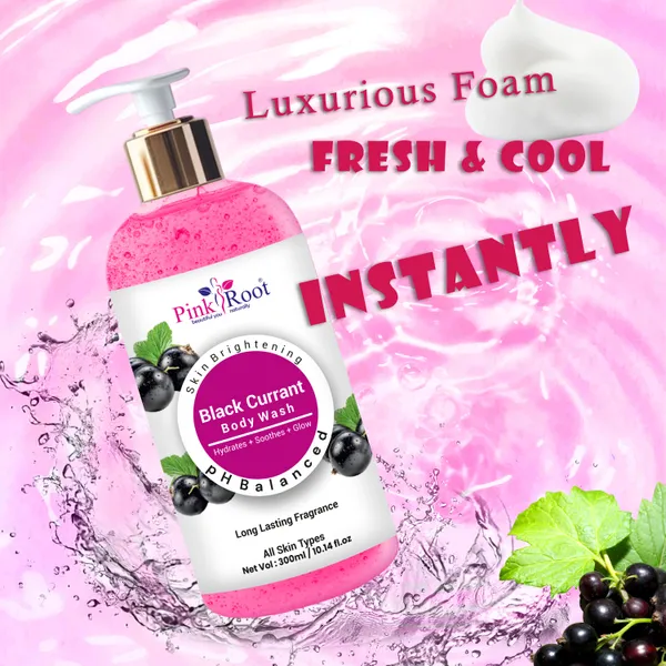 Pink_Root_Black_Currant_Body_Wash_Shower_Gel_Moisturised_Skin_Radiant_Glow_Rich_Aroma_Refreshes_Leaving_Skin_Soft_300ml