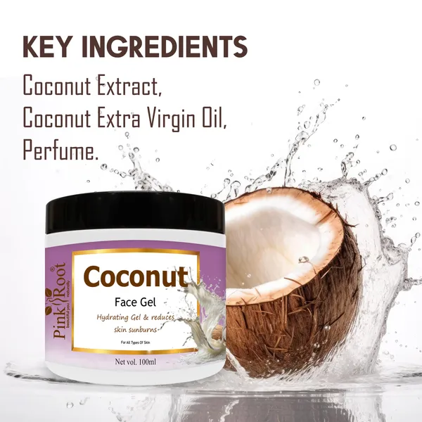 Pink_Root_Coconut_Gel_100ml_For_Removing_Acnes_Pimples_Cleansing_Of_Skin_Moisturising_Nourishment