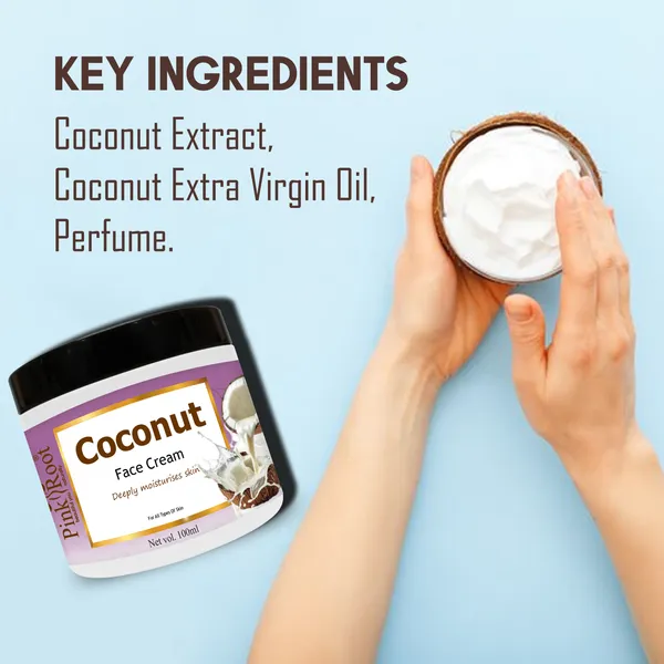 Pink_Root_Coconut_Cream_100ml_For_Skin_Whitening_Brighening_Tightening_Moisturising_For_Face_Body_100_Ml
