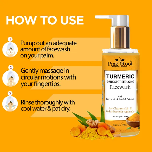 Pink_Root_Turmeric_Dark_Spot_Reducing_Facewash_For_Deep_Cleansing_Brightening_Protection_Skin