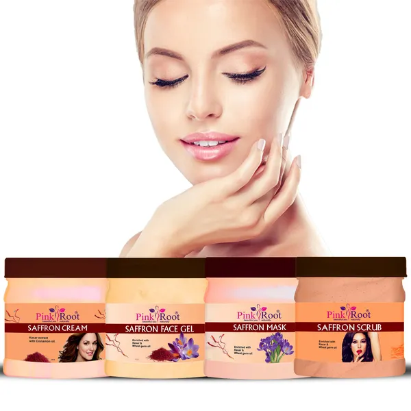 Pink_Root_Saffron_Eco_Facial_Kit_Skin_Brightening_Instant_Glow_Radiant_Complexion_Salon_Professional_Facial_Kit_Suitable_For_All_Skin_Types