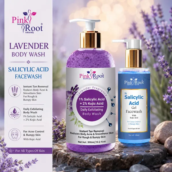 Pink_Root_1_Salicylic_Acid_Face_Wash_And_1_Salicylic_With_2_Kojic_Body_Wash_Combo