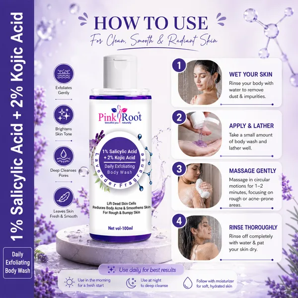 Pink_Root_1_Salicylic_Acid_Body_Wash_With_2_Kojic_Acid_100ml_With_Skin_Renewing_Formula_Deep_Cleansing_Acne_Fighting_Oil_Control_Smooth_And_Refreshed_Skin_Every_Shower_Pack_Of_2