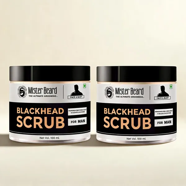 Mister_Beard_Blackhead_Scrub_100Gm_Remove_Blackheads_Provides_You_Clear_Skin_-_Pack_Of_2