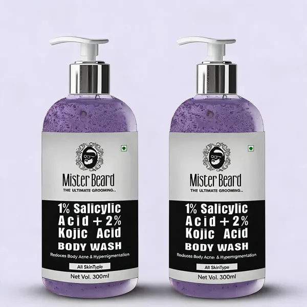 1_Salicylic_Kojic_Acid_Body_Wash_300Ml_Mens_Body_Wash_Mister_Beard_-_Pack_Of_2