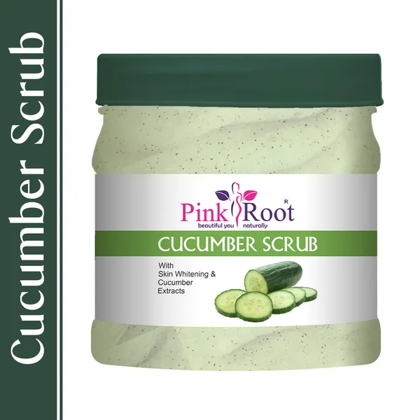 Pink_Root_Cucumber_Scrub_500ml_for_Face_&_Body_|_Exfoliating_Face_Scrub_For_Acne_Prone_Skin,_Reduce_Blackheads_&_Whiteheads
