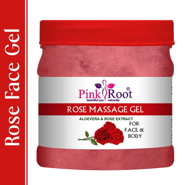 Pink_Root_Rose_Massage_Gel_500ml_for_Moisturizing,_Skin_Lightening,_Acne_Scars,_Wrinkles,_Sunburn_&_Dark_Circles