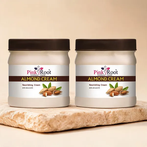 Pink_Root_Almond_Face_Body_Massage_Cream_Boosts_Skin_Moisture_Brightens_Skin_Contains_Shea_Butter_Vitamin_E_500_Ml_-_Pack_Of_2