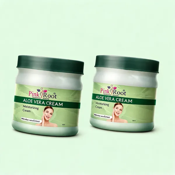 Pink_Root_Aloe_Vera_Moisturizing_Cream_500Ml_For_Acne_Control_Moisturising_Skin_Glowing_Radiant_Skin_-_Pack_Of_2