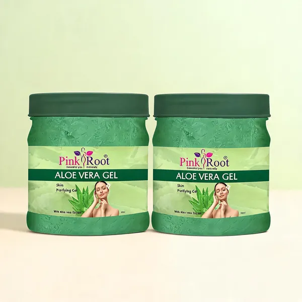 Pink_Root_Aloevera_Gel_500Ml_For_Repairing_Soothing_Skin_Contains_Aloe_Vera_Vitamin_E_For_Skin_-_Pack_Of_2