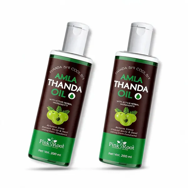 Pink_Root_Amla_Thanda_Cool_Refreshing_Hair_Oil_For_Pain_Relief_Relaxation_Hair_Oil_200_Ml_-_Pack_Of_2
