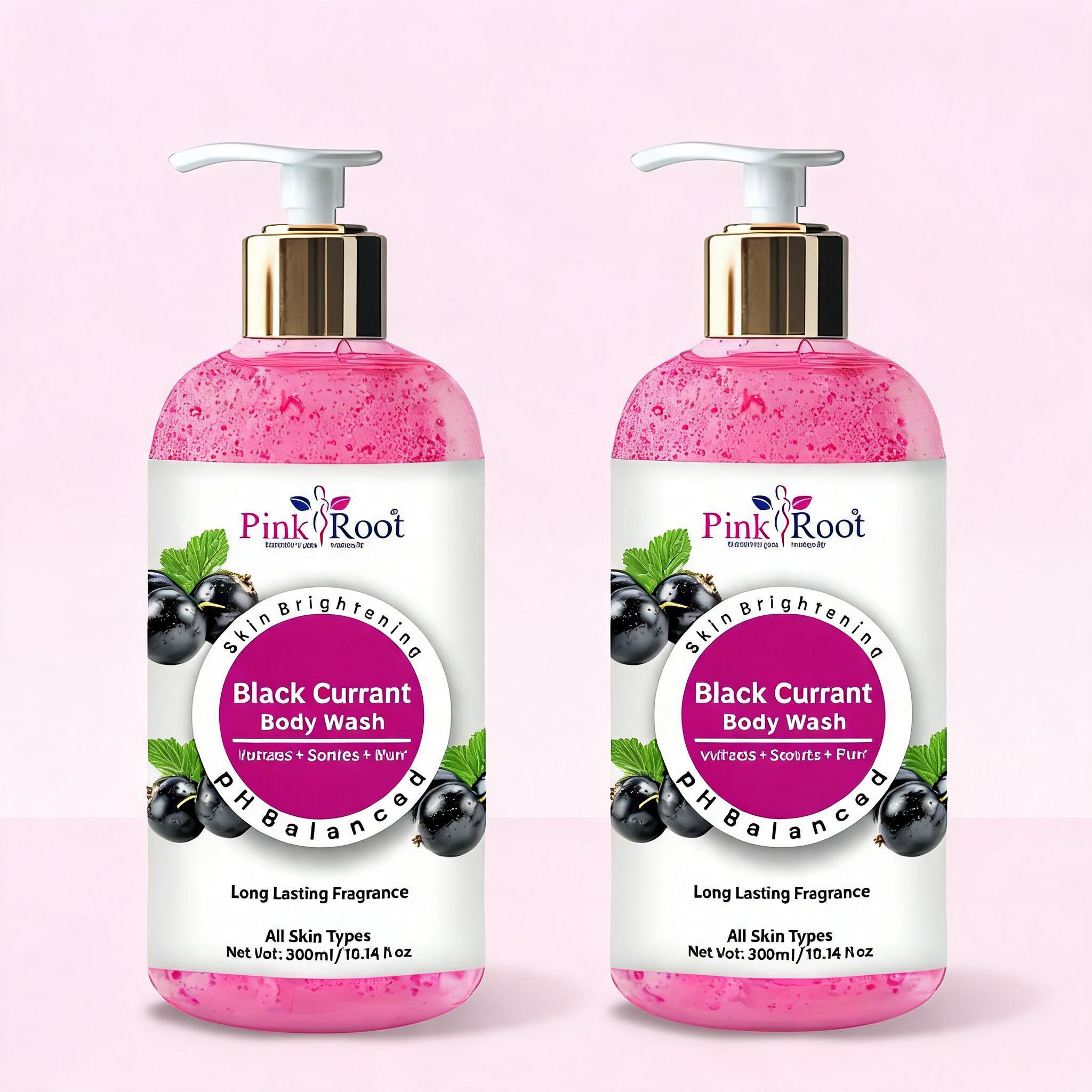 Pink_Root_Black_Currant_Body_Wash_Shower_Gel_Moisturised_Skin_Radiant_Glow_Rich_Aroma_Refreshes_Leaving_Skin_Soft_300Ml_-_Pack_Of_2