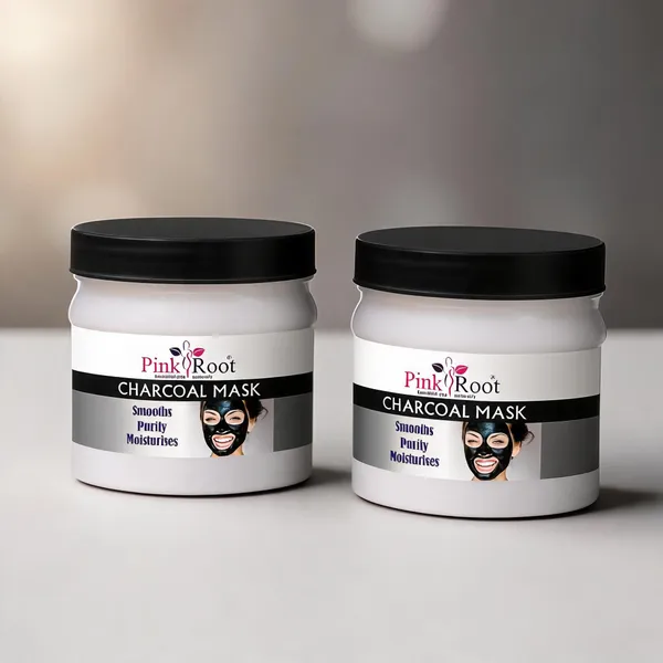Pink_Root_Charcoal_Mask_Smooths_Purify_Moisturises_500_Ml_Face_Pack_For_Detan_Blackhead_Removal_Anti_Pollution_Face_Mask_-_Pack_Of_2