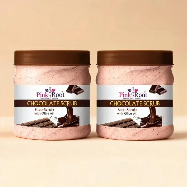 Pink_Root_Chocolate_Scrub_Face_Scrub_With_Olive_Oil_Scrub_500_Ml_With_Vitamin_E_Sunscreen_Deep_Cleansing_Exfoliation_Pigmentation_Removal_Softening_Smoothening_Replenishing_Rejuvenation_-_Pack_Of_2