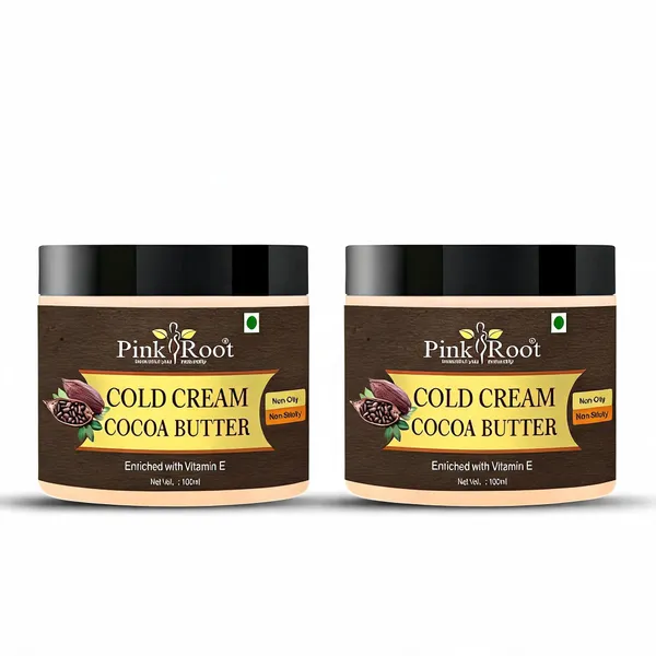 Pink_Root_Cocoabutter_Cold_Cream_For_Winter_Moisturising_Nourishing_Cream_With_Vitamin_E_Oil_Almond_Oil_100Ml_-_Pack_Of_2
