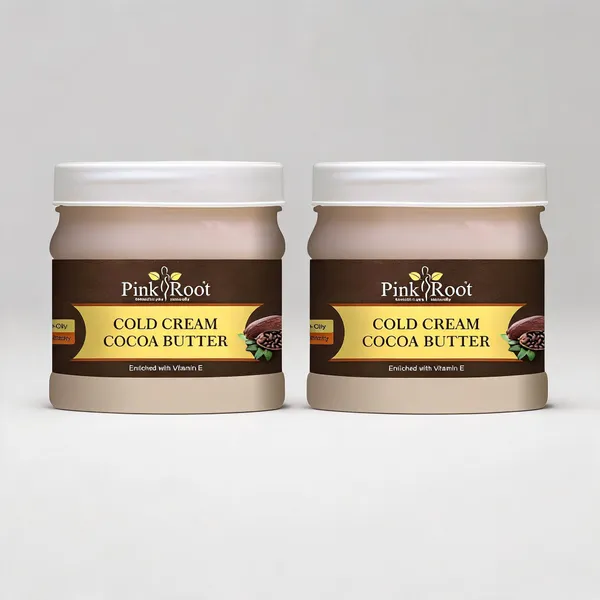 Pink_Root_Cocoa_Butter_Cold_Cream_Pack_Of_500_With_Vitamin_E_Oil_Almond_Oil_500_Ml_-_Pack_Of_2