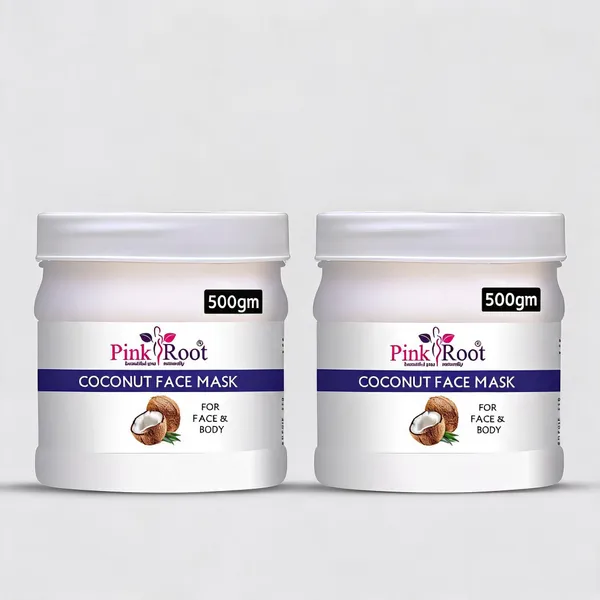 Pink_Root_Coconut_Face_Mask_Advanced_Hydration_Anti_Aging_Reduce_Blemishes_500Ml_-_Pack_Of_2