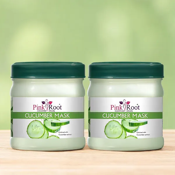 Pink_Root_Cucumber_Mask_Enriched_With_Cucumber_Extract_500_Ml_Provides_Soothness_To_Skin_Acne_Free_Skin_Removes_Dirt_Gives_Hydration_-_Pack_Of_2