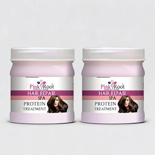 Pink_Root_Hair_Repair_Spa_Cream_Mask_Protein_Treatment_500_Ml_For_Repair_Damaged_Hair_And_Makes_Hair_Soft_And_Smooth_-_Pack_Of_2