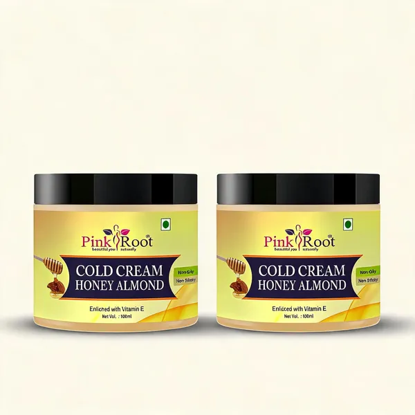 Pink_Root_Honey_Almond_Cold_Cream_100Ml_Nourishes_Hydrates_Skin_Deeply_Moisturises_Skin_-_Pack_Of_2