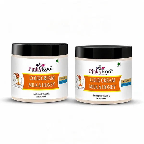 Pink_Root_Cold_Cream_With_Aloevera_Honey_100Ml_For_Glowing_Moisturising_Skin_Enriched_With_Vitamin_E_Oil_Shea_Butter_-_Pack_Of_2