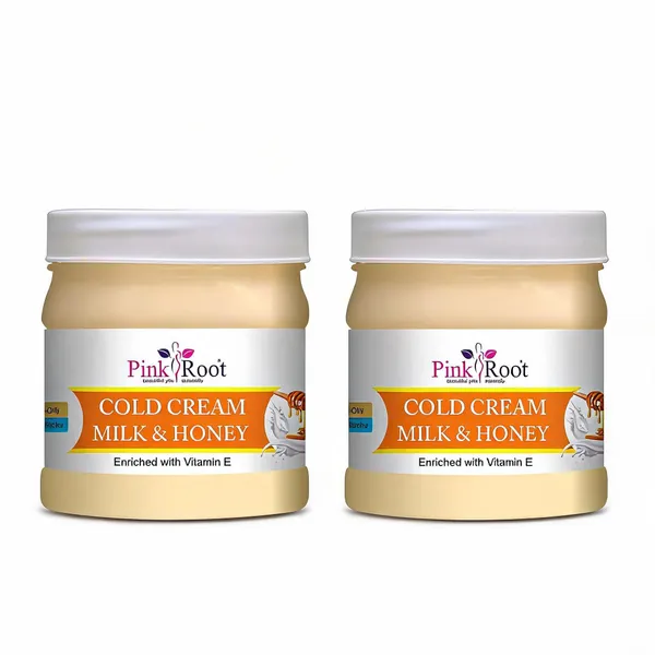 Pink_Root_Milk_Honey_Cold_Cream_500Ml_For_Glowing_Moisturising_Skin_Enriched_With_Vitamin_E_Oil_Shea_Butter_-_Pack_Of_2