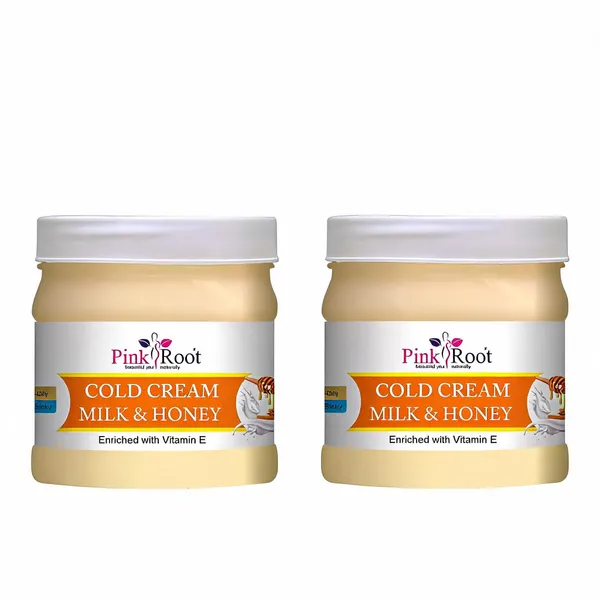 Pink_Root_Milk_Honey_Cold_Cream_500Ml_For_Glowing_Moisturising_Skin_Enriched_With_Vitamin_E_Oil_Shea_Butter_-_Pack_Of_2