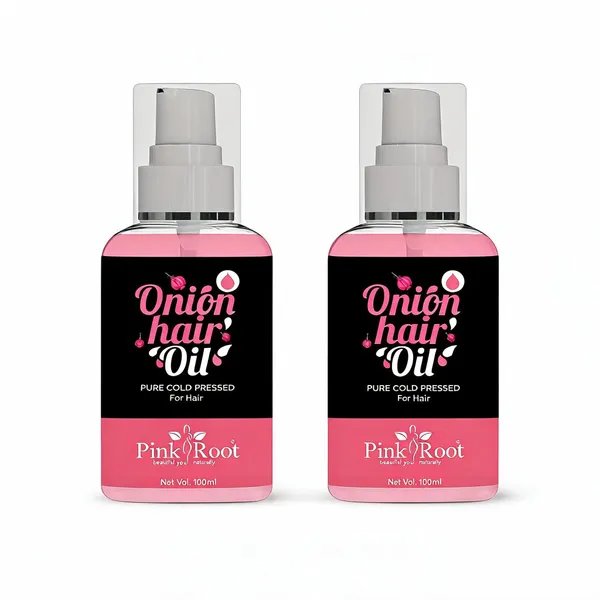 Pink_Root_Onion_Hair_Oil_100Ml_Applied_For_Hair_Growth_Anti_Hair_Fall_Healthy_Scalp_Conditioning_Removing_Lice_Prevents_Greying_-_Pack_Of_2