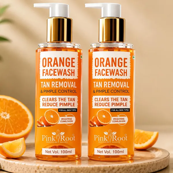 Pink_Root_Orange_Face_Wash_100ml,_Suitable_For_All_Skin_Types