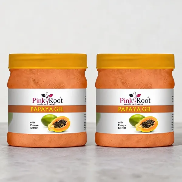 Pink_Root_Papaya_Gel_500Ml_For_Spot_Removal_Brightening_Lightening_With_Papaya_Extracts_-_Pack_Of_2
