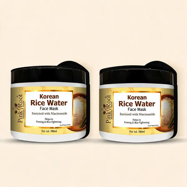 Pink_Root_Rice_Water_Face_Body_Mask_100Gm_Helps_In_Skin_Tightening_Brightening_And_Control_Acne_And_Blemish_-_Pack_Of_2