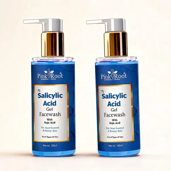 1_Salicylic_Acid_Face_Wash_With_Kojic_Acid_100_Ml_Pink_Root_Reduces_Dark_Spots_Pigmentation_Blemishes_Cleanses_Brightens_Skin_Non_Drying_Formula_-_Pack_Of_2