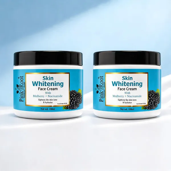 Pink_Root_Skin_Whitening_Cream_With_Niacinamide_Mulberry_100G_Removes_Tan_Lightens_Nourishes_Skin_-_Pack_Of_2