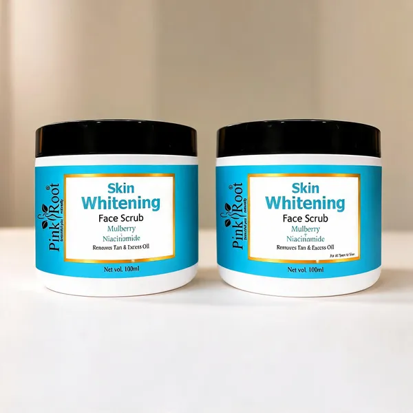 Pink_Root_Skin_Whitening_Scrub_100G_Niacinamide_Tan_Removal_Skin_Lightening_Brightening_-_Pack_Of_2