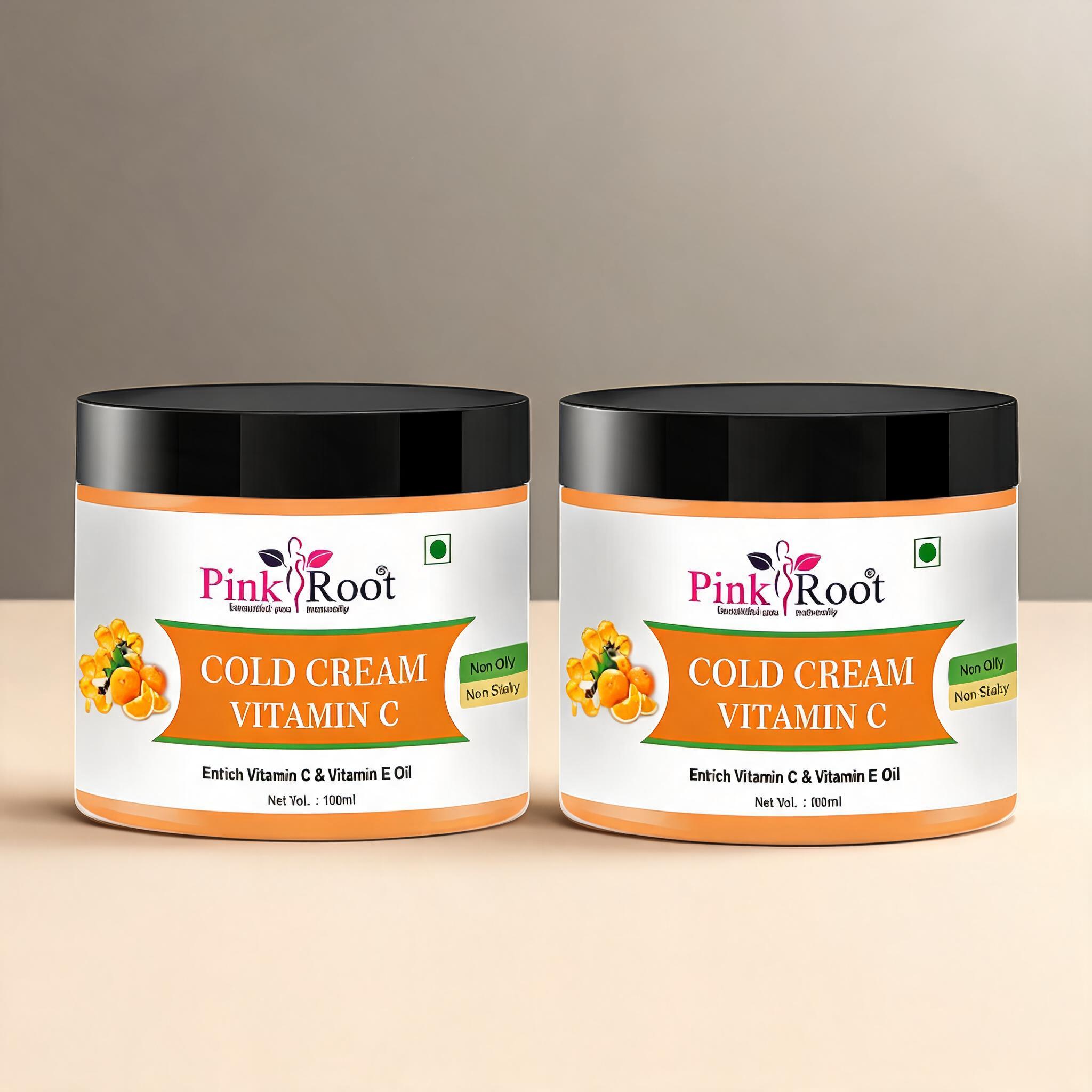 Pink_Root_Vitamin_C_Nourishing_Cold_Cream_100Gm_For_Intense_Moisturising_Soft_Skin_-_Pack_Of_2