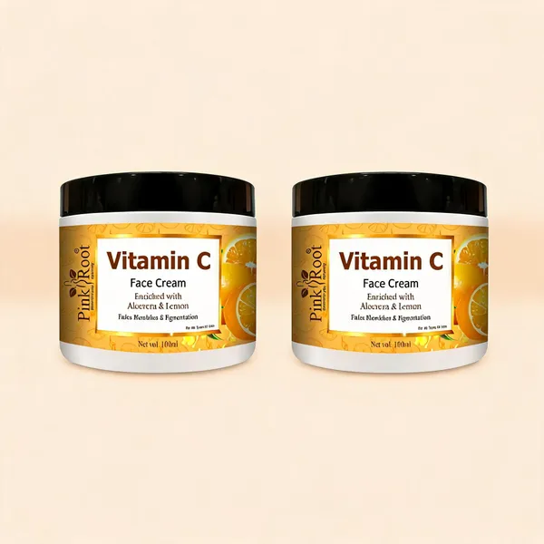 Pink_Root_Vitamin_C_Massage_Cream_100_G_For_Skin_Whitening_Brightening_And_Hyperpigmentation_Glow_Moisturizer_For_Dry_Skin_Hydration_-_Pack_Of_2