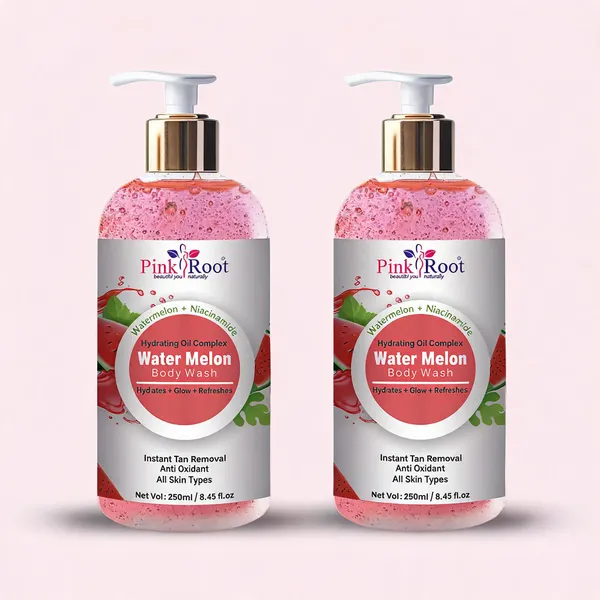 Pink_Root_Watermelon_Niacinimide_Fresh_Cool_Shower_Gel_For_Glowing_Skin_For_All_Skin_Types_Hydrates_Skin_Gently_Exfoliates_Non_Drying_250_Ml_-_Pack_Of_2