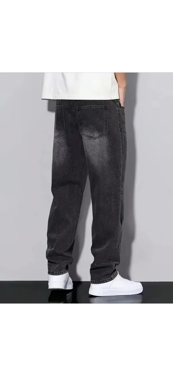 Black_Washed_Denim_Relaxed_Fit_Jeans_For_Men