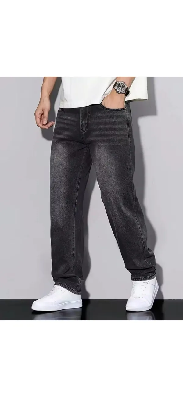 Black_Washed_Denim_Relaxed_Fit_Jeans_For_Men