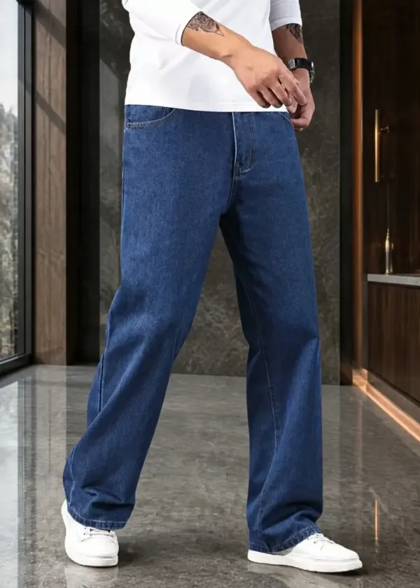 Dark_Blue_Denim_Wide_Leg_Jeans_For_Men