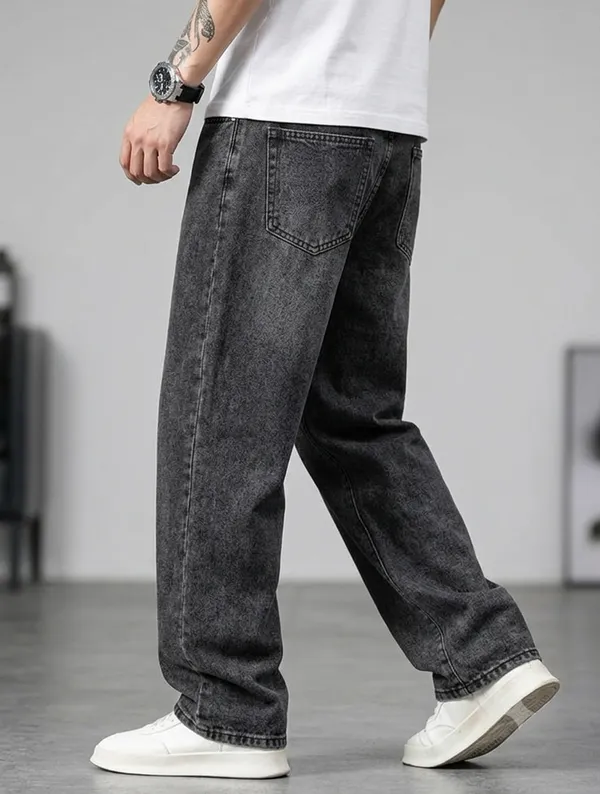Dark_Grey_Denim_Relaxed_Fit_Jeans_For_Men