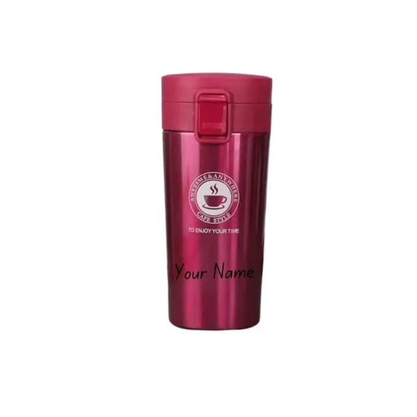 Metallic_Red_Personalised_Travel_Tumbler_With_Flip_Lid