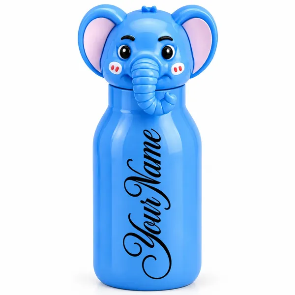 Blue_Elephant_Character_Water_Bottle_For_Kids