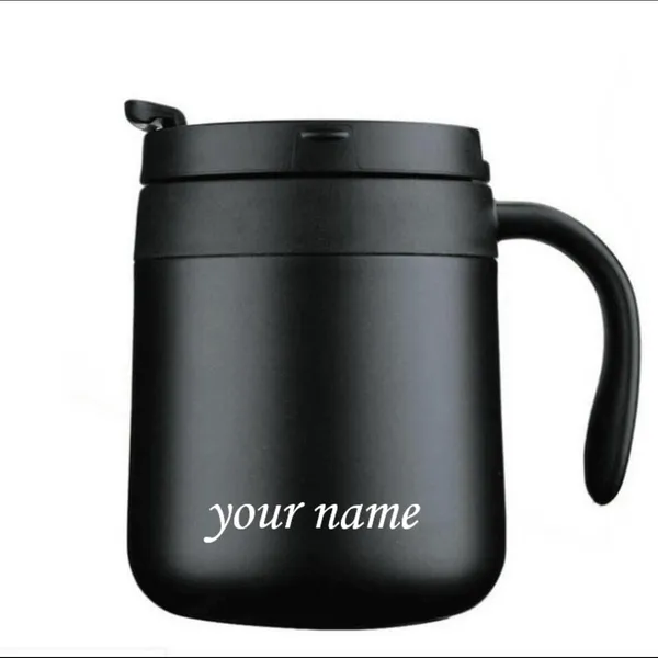 Black_Plain_Personalized_Text_Lidded_Travel_Mug