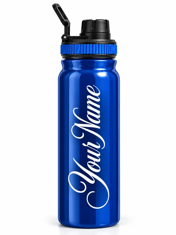 Plastic_Blue_Personalized_Name_Print_Flip_Handle_Water_Bottle