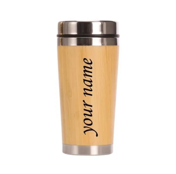Bamboo_Finish_Metallic_Accent_Personalized_Travel_Tumbler