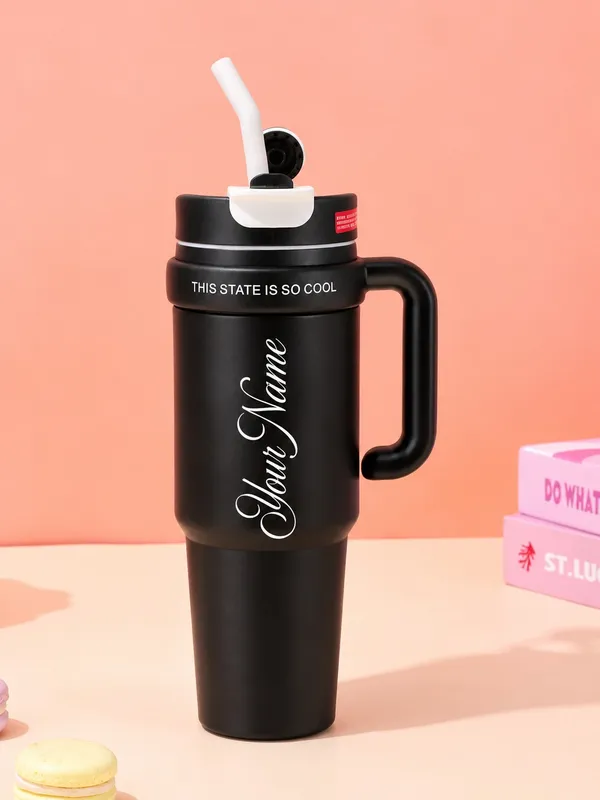Black_Modern_Lettering_Print_Handled_Straw_Travel_Tumbler