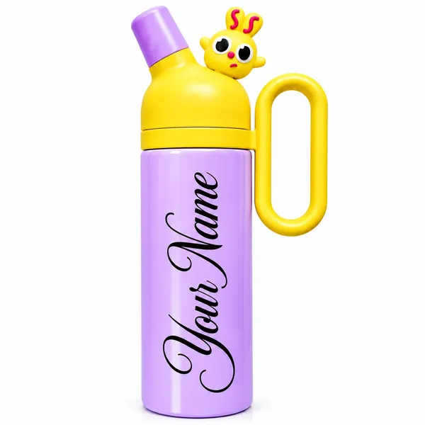 Purple_Yellow_Cartoon_Sipper_Kids_Water_Bottle_With_Handle