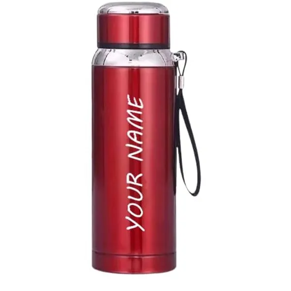 Metal_Red_Personalized_Wrist_Strap_Water_Bottle