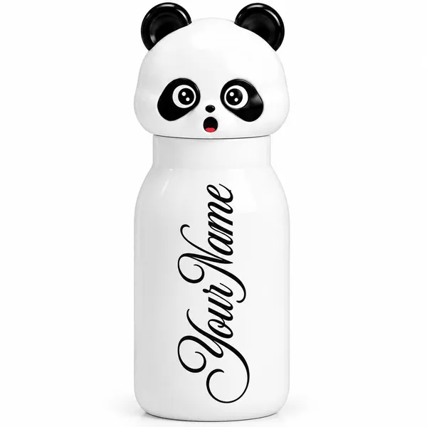 White_Panda_Character_Water_Bottle_For_Children